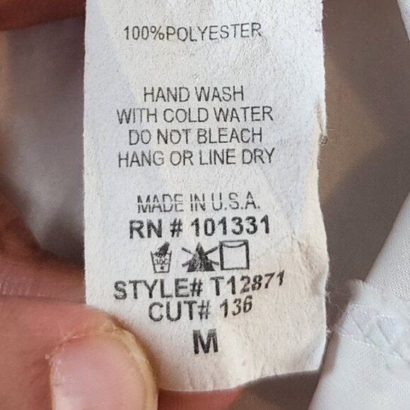 VTG Charlotte Russe angel core fairy white v neck babydoll top size M boho - Picture 7 of 8